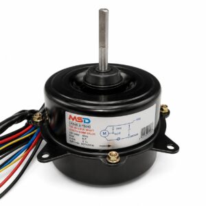 MOTEUR VENTILO CLIM EXTERIEUR 65W–3FIL ROTATION DROITS AXE 7CM