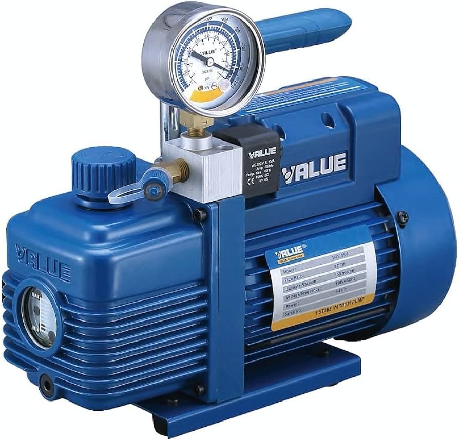 POMPE A VIDE –MARQUE VALUE réf–V-I160SV 1 STAGE