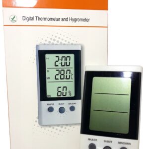THERMOMÈTRE DIGITAL HUMIDITÉ TP