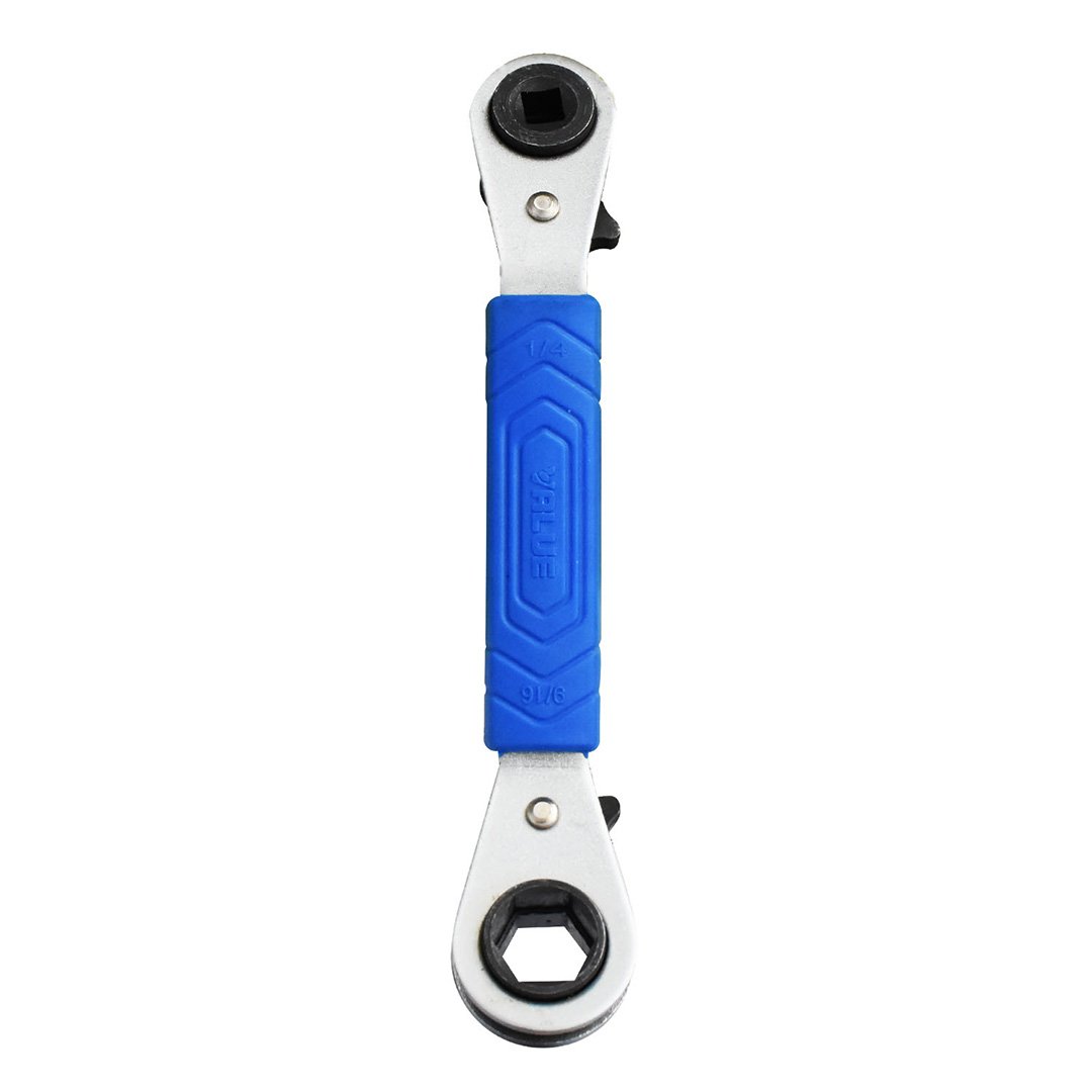 VALUE CLE A CLIQUET 1/4″- 3/16″ -9/16″- 1/2″ VRT202