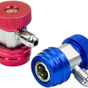 VALVE CHARGE AUTO MALE R134A 2PCS